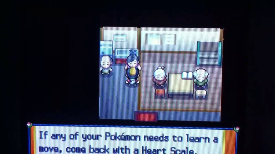 Where is the move deleter in pokemon sacred gold